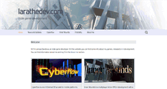Desktop Screenshot of larathedev.com